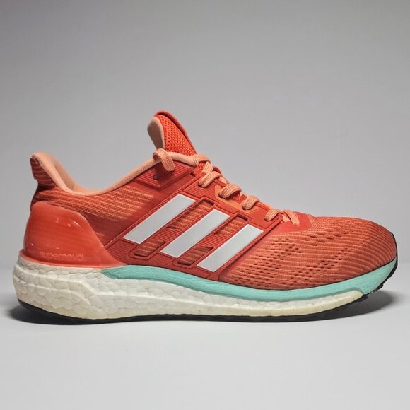 adidas Shoes - Adidas Supernova Glide 9 Boost Men's Size 8 Womens Size 9.5 Orange Running Shoes